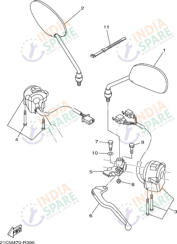 HANDLE SWITCH & LEVER